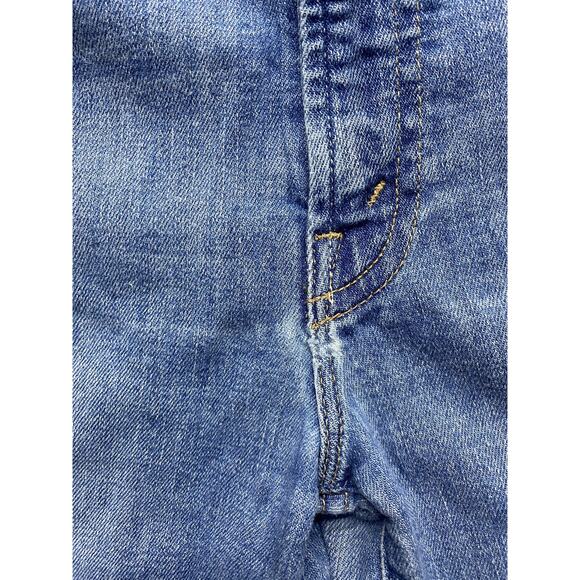 Mother Jeans Womens 27 Blue The Laced Hustler Ankle One Smart Cookie Raw Hem - Picture 6 of 16